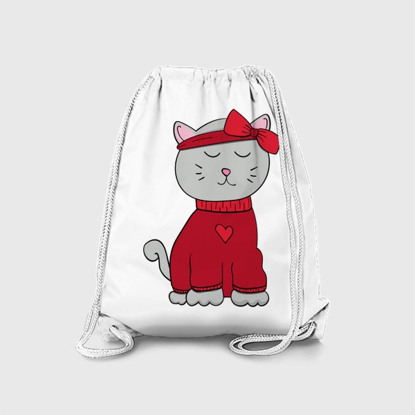 Рюкзак «Влюбленная кошка»