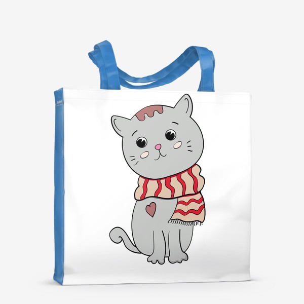 Сумка-шоппер «Влюбленный кот»