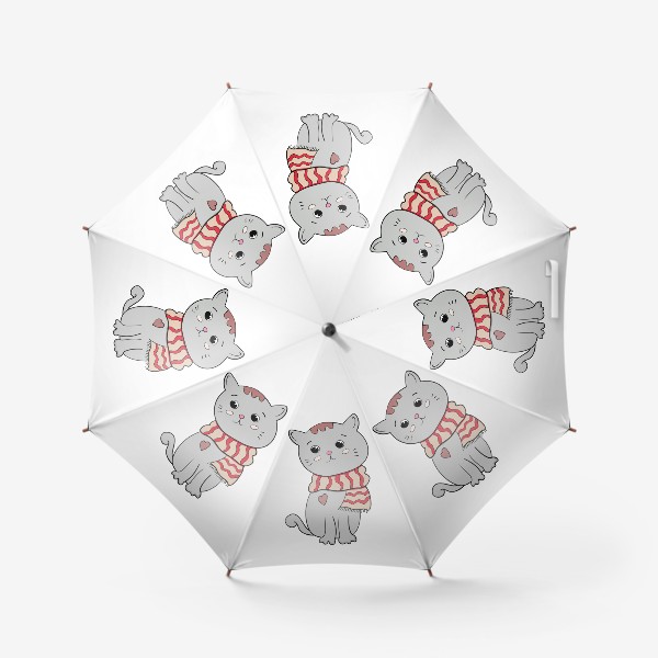 Зонт «Влюбленный кот»