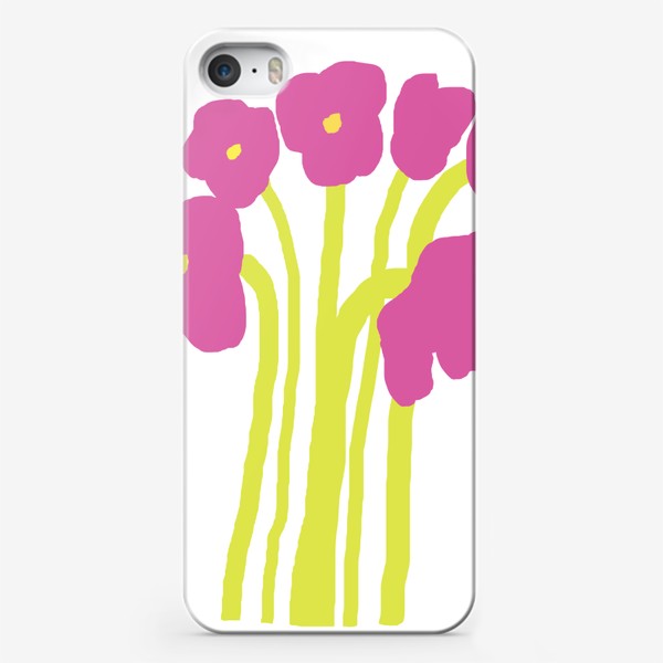 Чехол iPhone «Весенние радостные цветы»