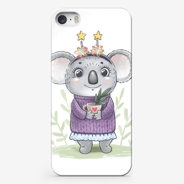 Чехол iPhone «Милая коала»