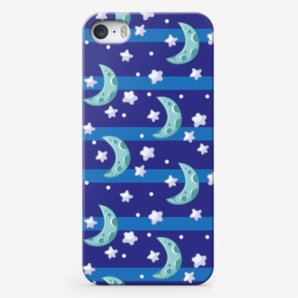 Чехол iPhone «Луна и звезды»