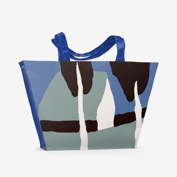 Пляжная сумка «Дом за деревьями»