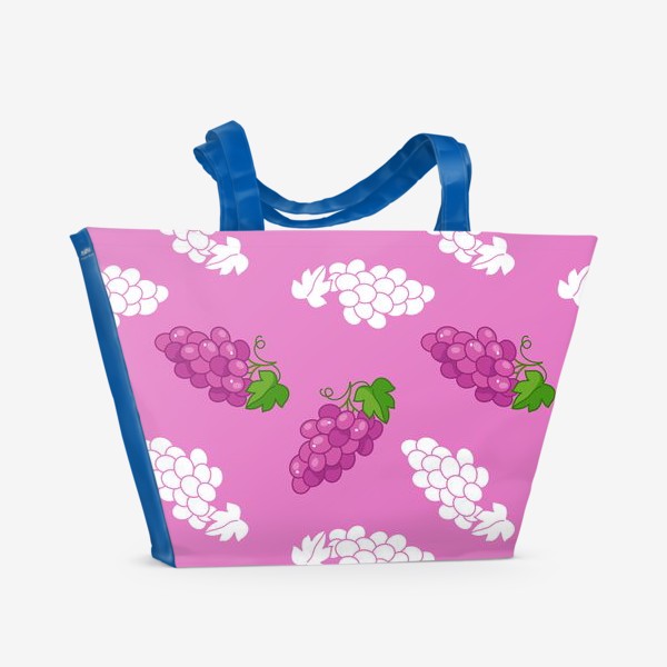 Пляжная сумка «Виноград»
