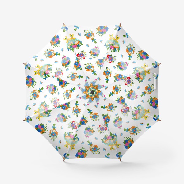 Зонт «Букеты цветов»
