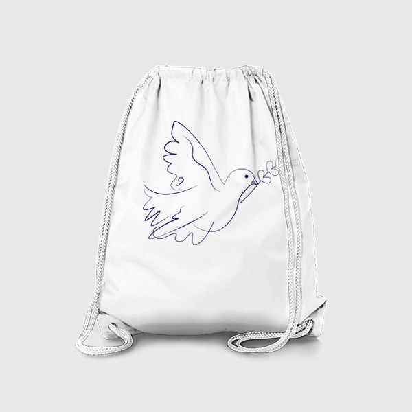 Рюкзак «голубка мира»