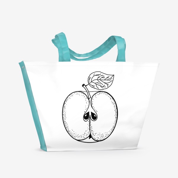 Пляжная сумка «Яблоко»