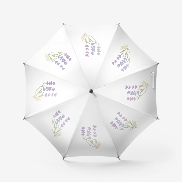 Зонт «Букетик лаванды»