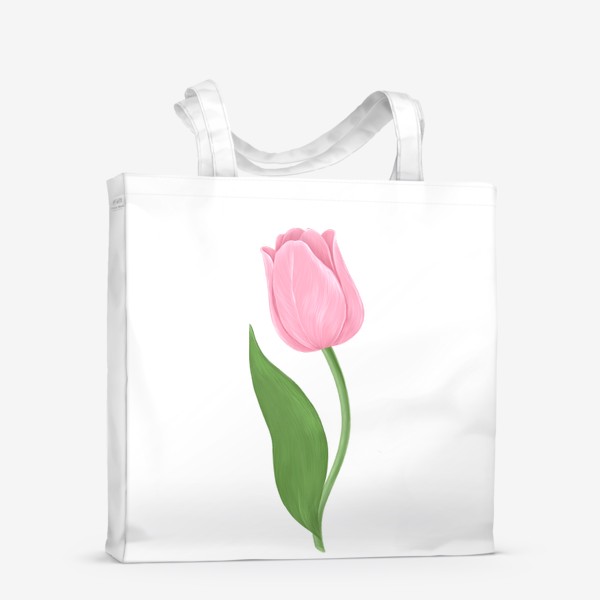 Сумка-шоппер «Розовый тюльпан»
