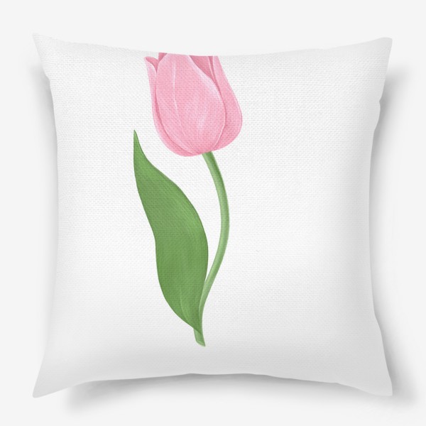 Подушка «Розовый тюльпан»