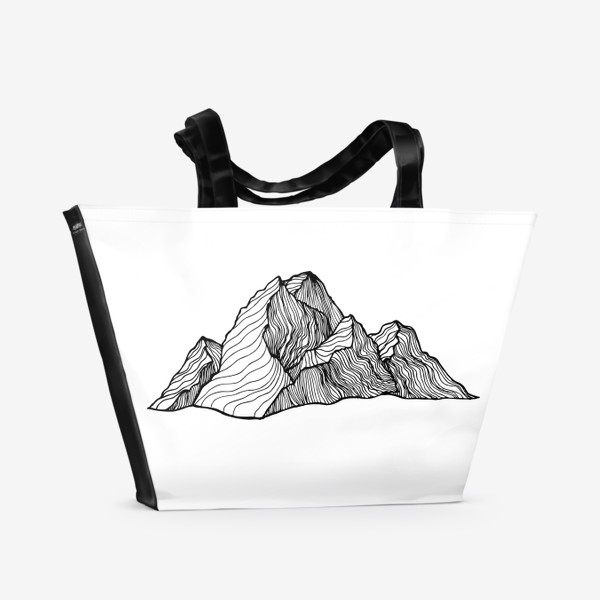 Пляжная сумка «Горы»