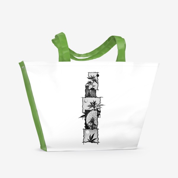 Пляжная сумка «Weed Tower»