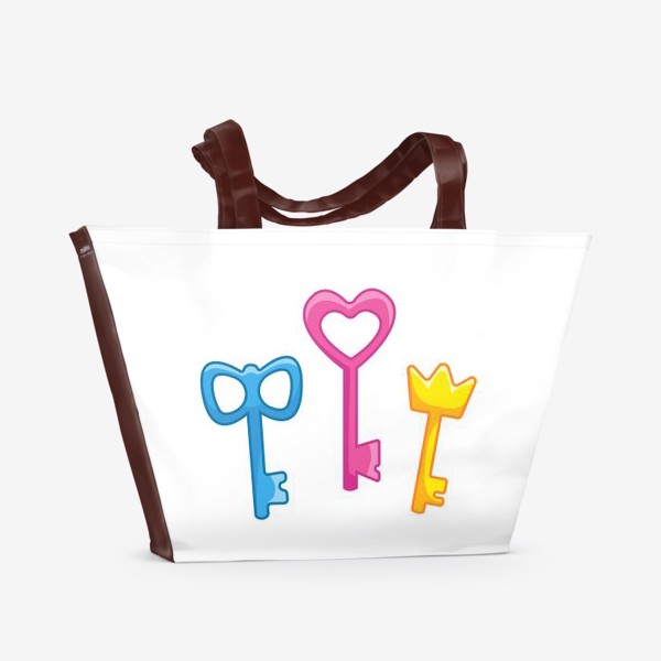 Пляжная сумка «Ключи»