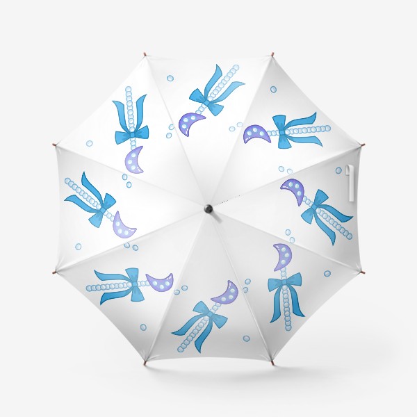 Зонт «Волшебная палочка с луной»