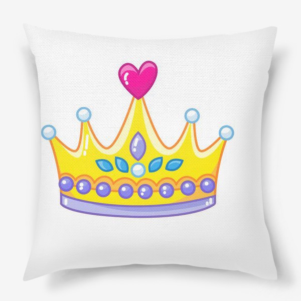 Подушка «Корона принцессы»