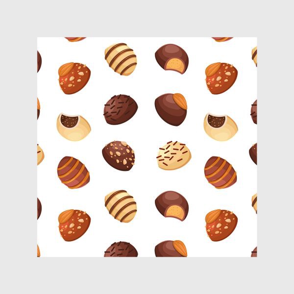 Шторы «Шоколадные конфеты»