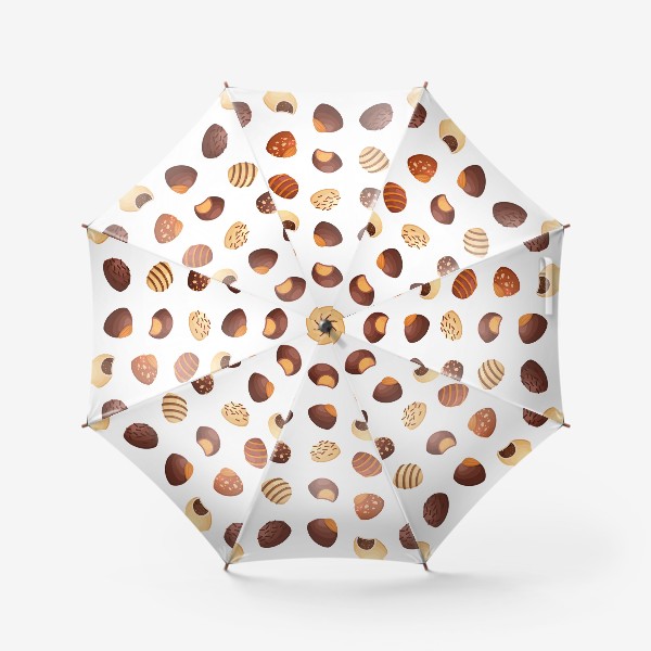 Зонт «Шоколадные конфеты»