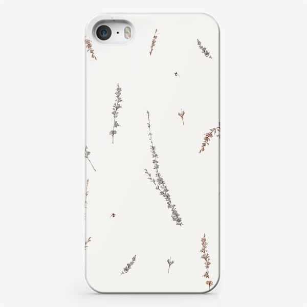 Чехол iPhone «Коричневые веточки»