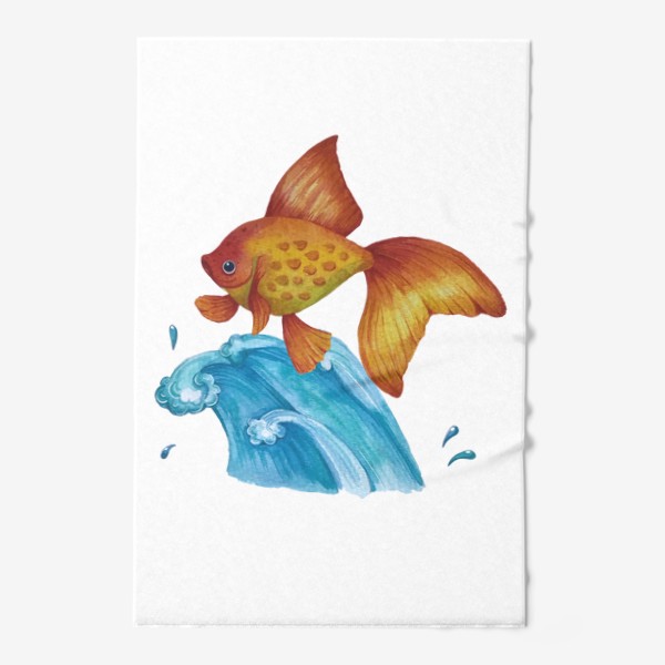 Полотенце «Золотая рыбка»