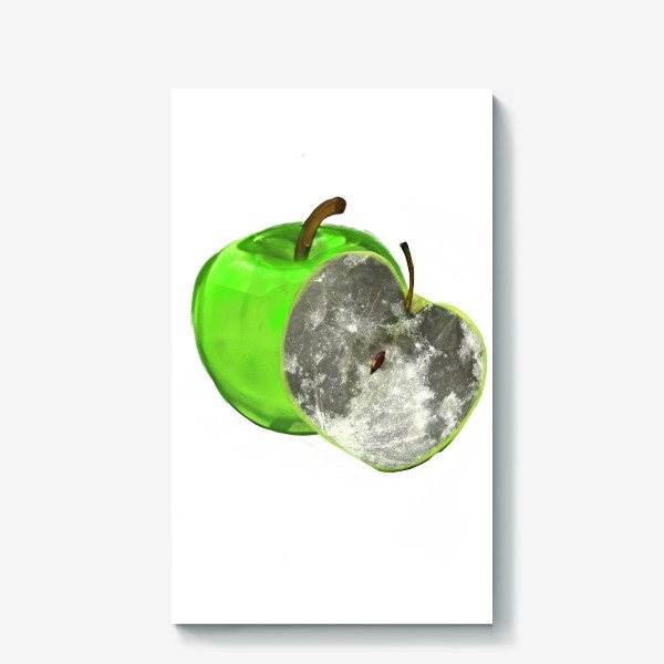 Холст «Яблоко луна»