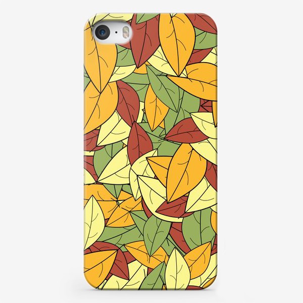 Чехол iPhone «Яркие осенние листья»