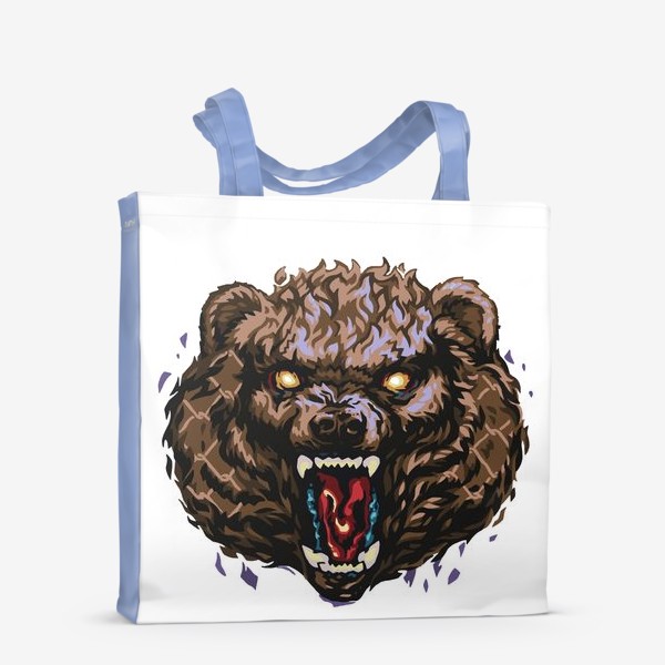 Сумка-шоппер «Ревущий медведь»