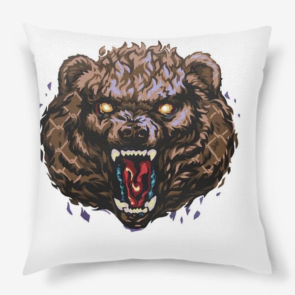 Подушка «Ревущий медведь»