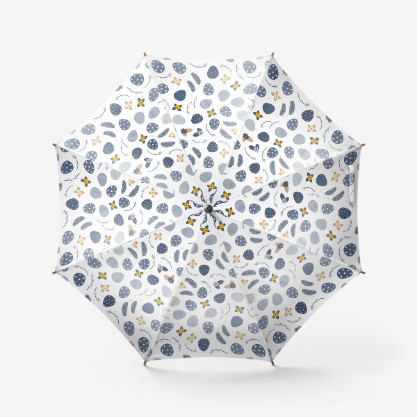 Зонт «Пасхальный узор с яйцами»
