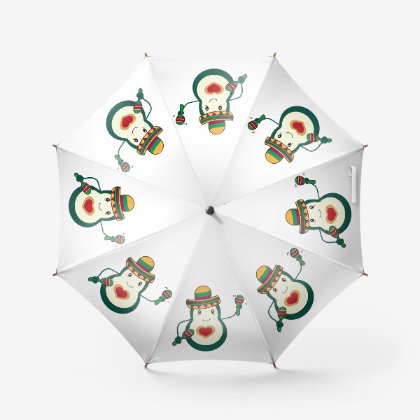 Зонт «Веселый Авокадо»