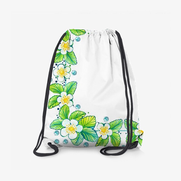 Рюкзак «Рамка с цветами»