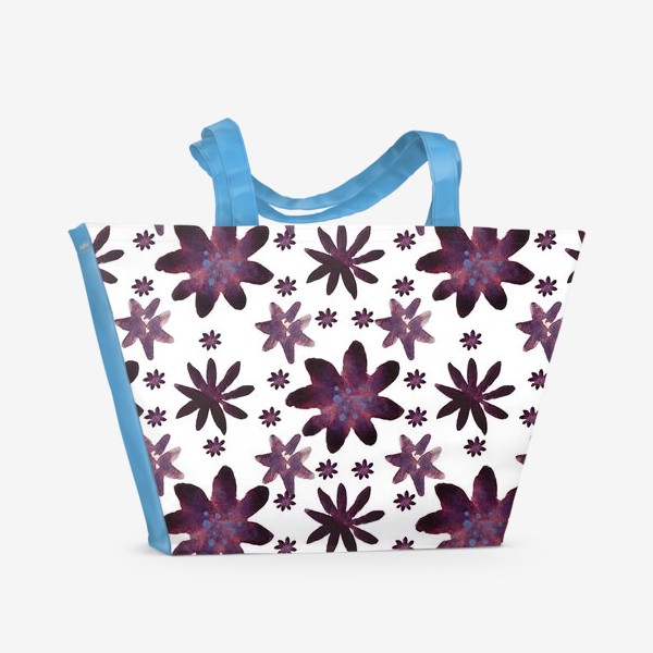 Пляжная сумка «Цветочная эйфория»