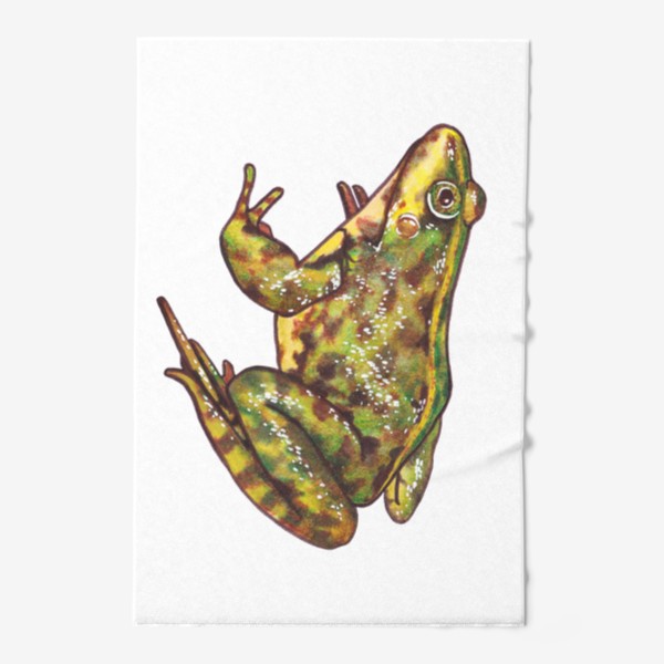 Полотенце «Зеленая лягушка»