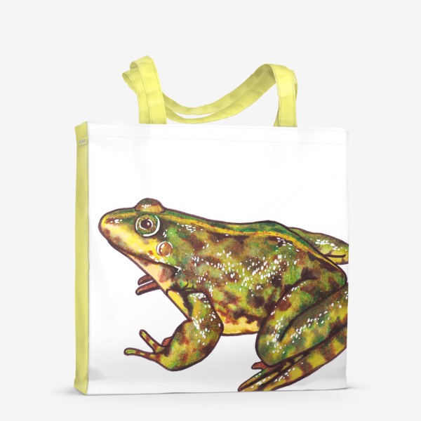 Сумка-шоппер «Зеленая лягушка»