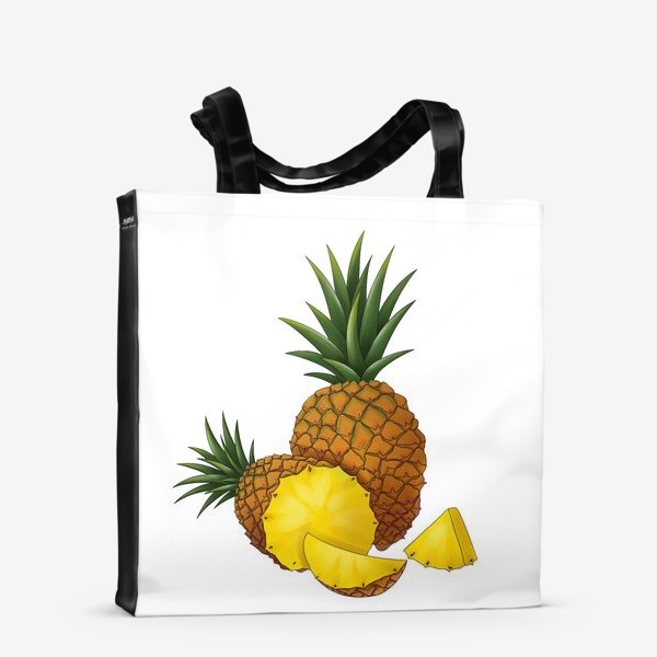Сумка-шоппер «Сочные ананасы»