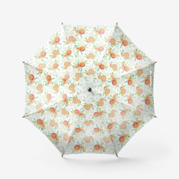 Зонт «Паттерн "Весенние цветы"»