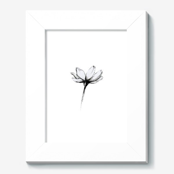 Картина «Рисунок цветка»