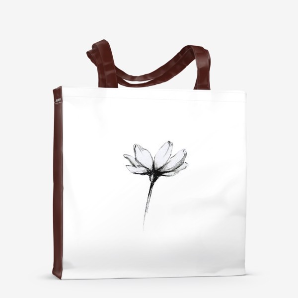 Сумка-шоппер «Рисунок цветка»