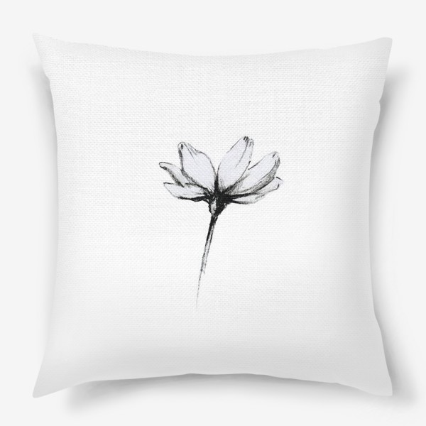 Подушка «Рисунок цветка»