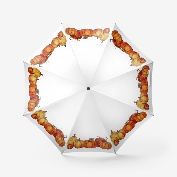 Зонт «Осенняя тыква»