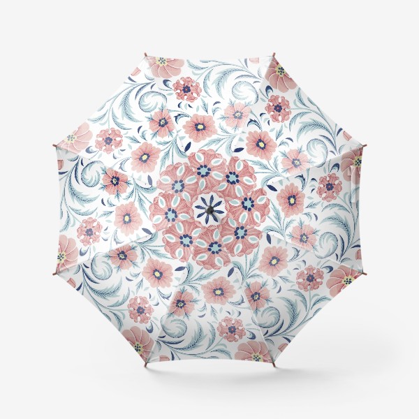 Зонт «Маковое поле в китайском стиле»