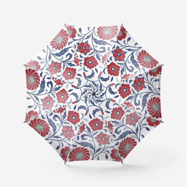 Зонт «Красные маки»