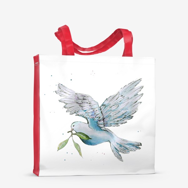 Сумка-шоппер «Птица голубь мира»
