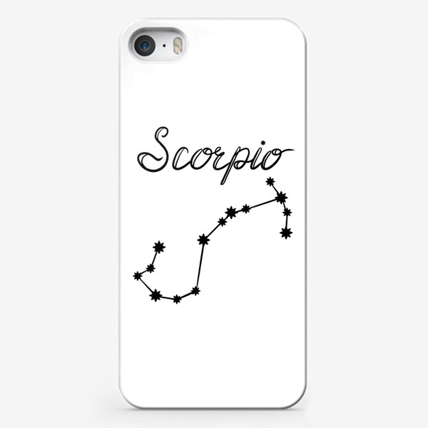 Чехол iPhone «Серия «Созвездия зодиака. Скорпион»»