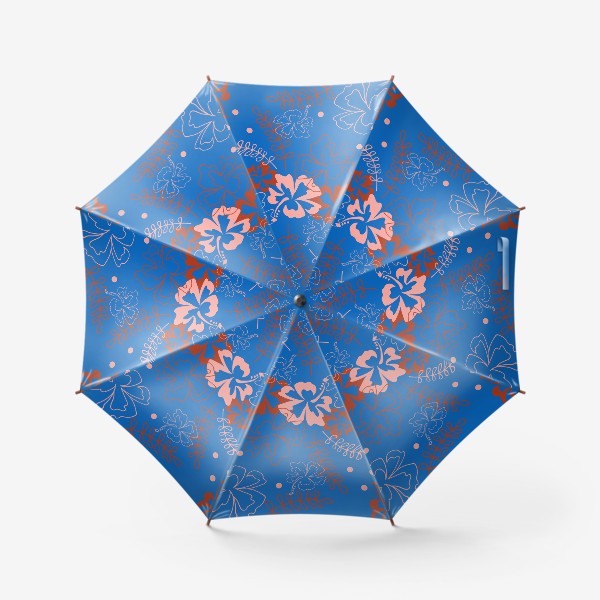 Зонт «гибискус»