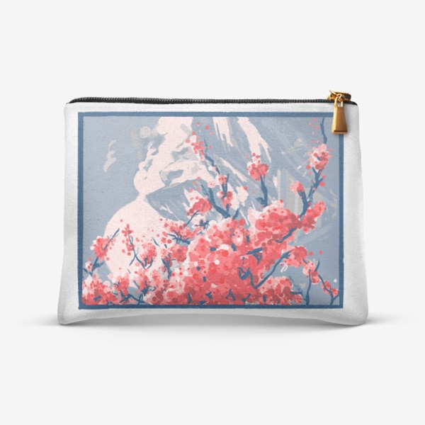 Косметичка «Цветение Сакуры на фоне Фудзи - Пейзаж»