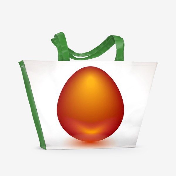 Пляжная сумка «Красное яйцо»