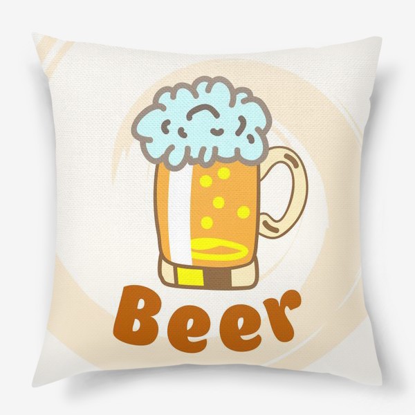 Подушка «Пиво Beer»