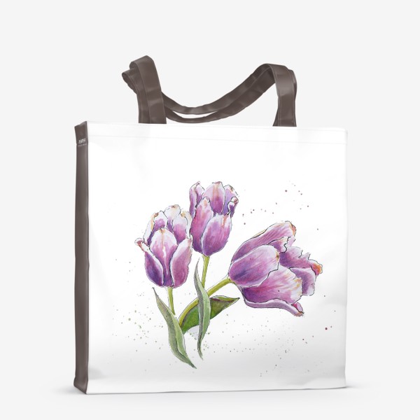 Сумка-шоппер «Цветы Тюльпаны»