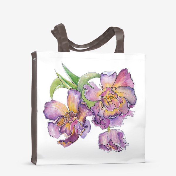 Сумка-шоппер «Цветы Распустившиеся тюльпаны»