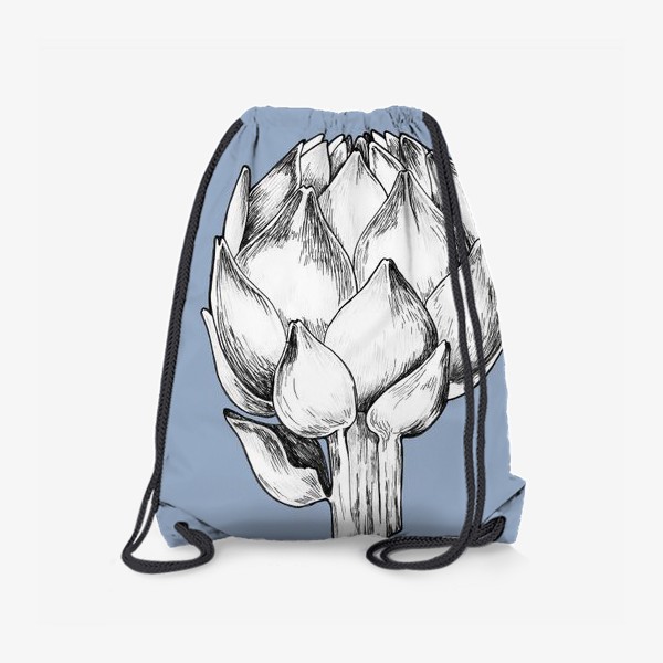 Рюкзак «Артишок на синем»